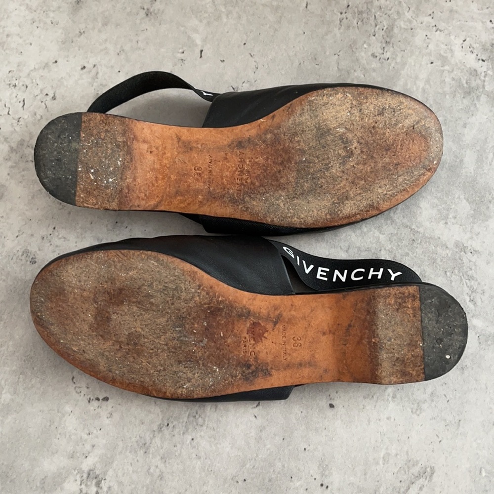 Givenchy Rivington Logo Slingback Flat - Picture 5 of 6